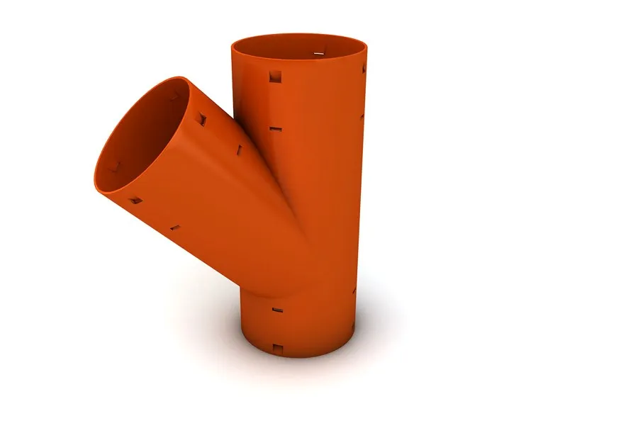 Drenáž odbočka 45st.,  80/ 80mm