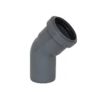 V  HT koleno HTB DN  50/45°, šedé