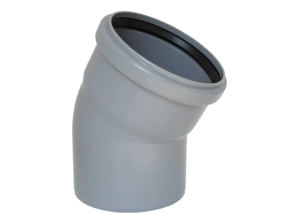 V  HT koleno HTB DN 110/30°, šedé