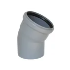 V  HT koleno HTB DN 110/30°, šedé