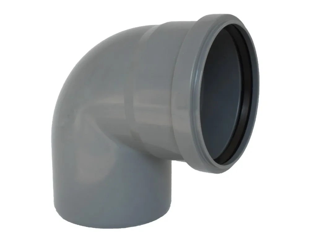 V  HT koleno HTB DN 110/87°, šedé