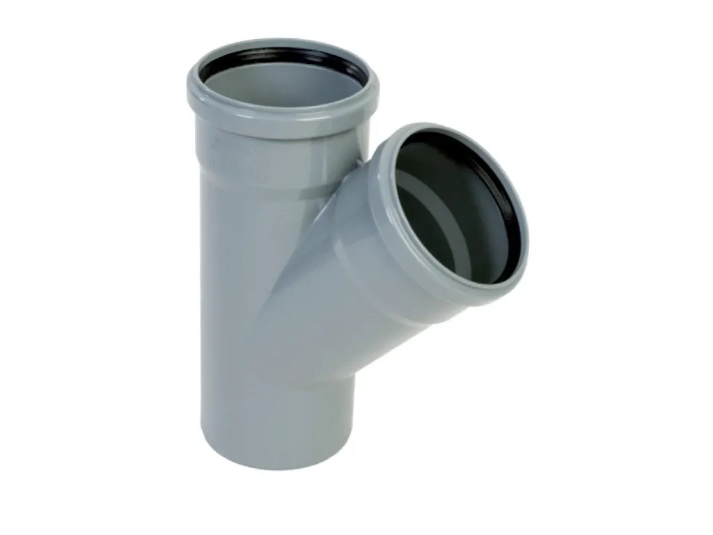 V  HT odbočka HTEA DN  110/110/45°, šedá