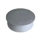 V  HT zátka HTM DN 110mm, plastová šedá