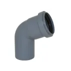 V  HT koleno HTB DN  50/67°, šedé