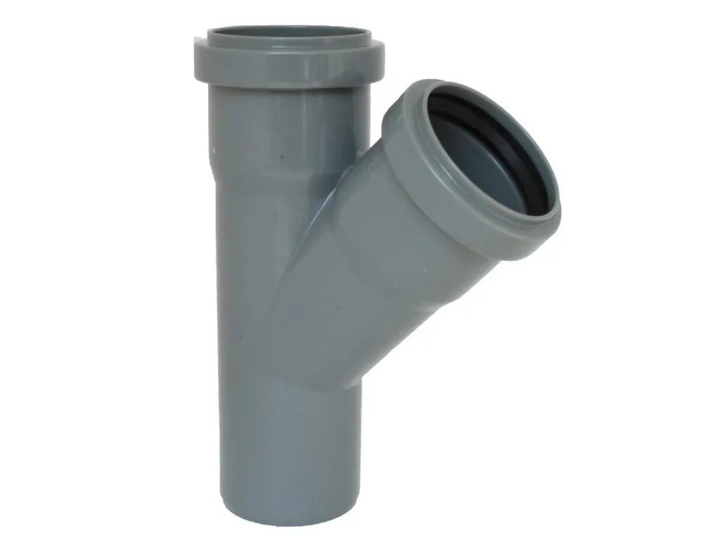 V  HT odbočka HTEA DN   40/ 40/45°, šedá