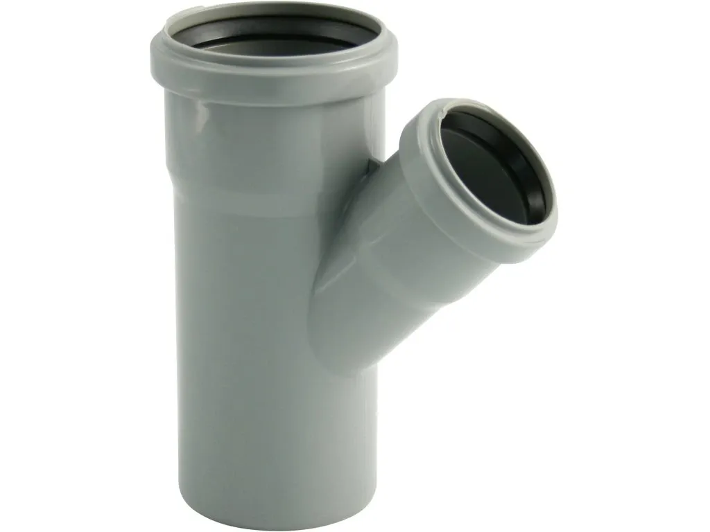 V  HT odbočka HTEA DN  110/ 50/67°, šedá