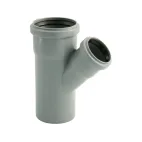 V  HT odbočka HTEA DN  110/ 75/45°, šedá