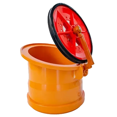 V  KGKK klapka koncová zpětná, DN 160