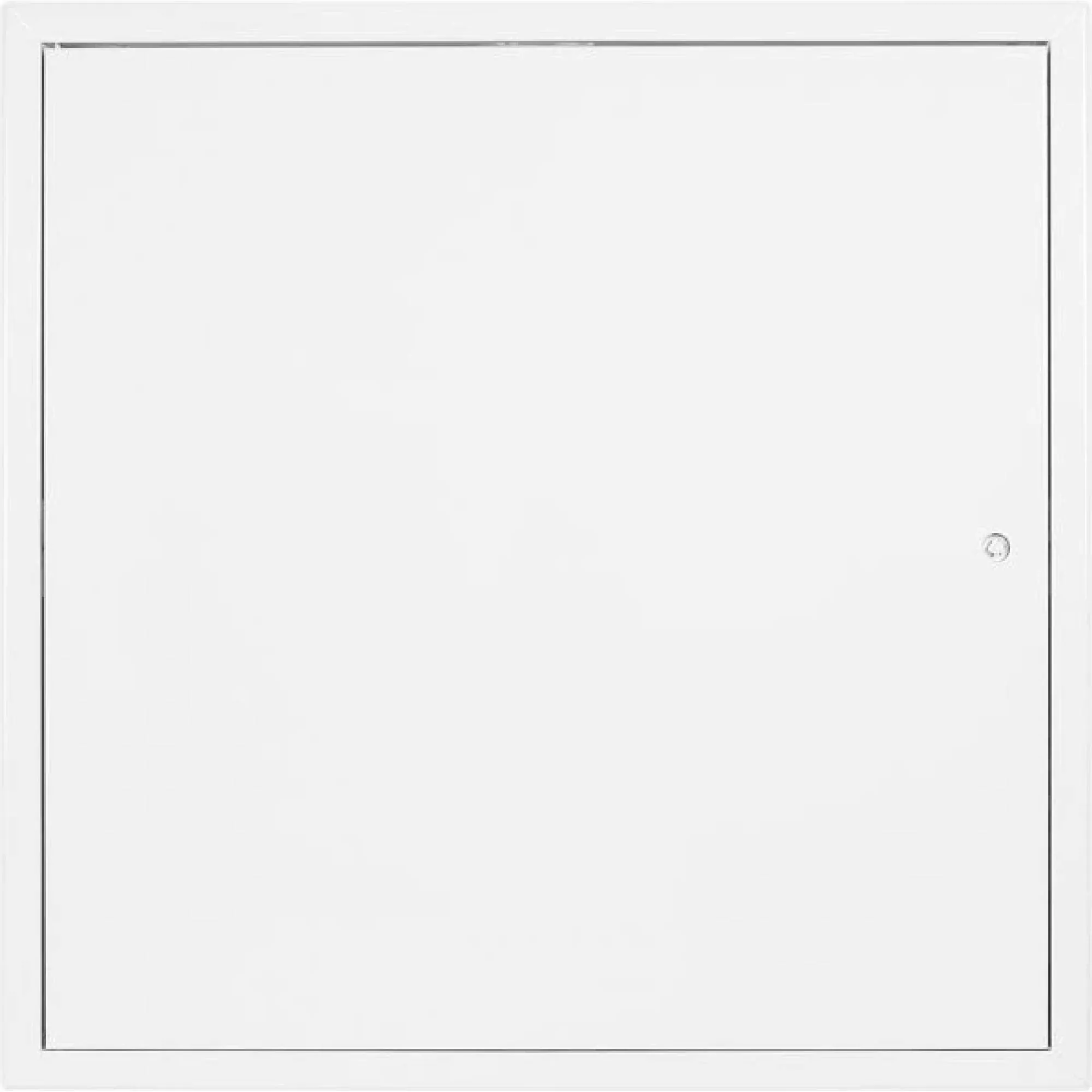 dvířka plechová bílá 150x150