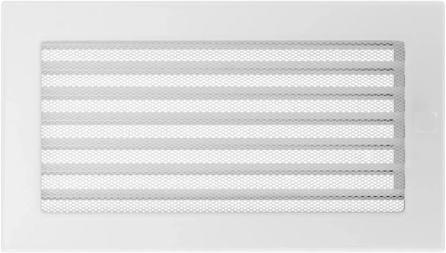 mřížka   4A 1730 ZW  zaoblená bílá + žaluzie