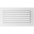 mřížka   4A 1730 ZW  zaoblená bílá + žaluzie