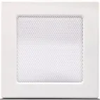 mřížka   4F 1711 OW  rovná bílá