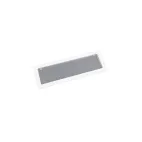 Lakovaná krbová mřížka s rámečkem a síťovinou uzaviratelná 170x450 bílá