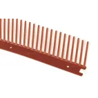 HPI ochranná větrací mřížka 60x1000mm jednoduchá červená