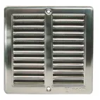 mřížka nerez 150x150 BK   5050