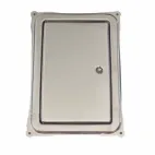 komínová dvířka kovová-nerez-upmann s izolací 260x230mm