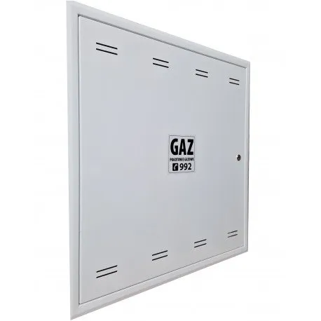 dvířka na plyn rám 500x500mm, bílá