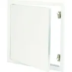 SDK revizní dvířka bílý komaxit s US zámkem, 300x300mm