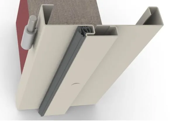 zárubeň  DZD 80, 800/1970mm, L obložková, základní nátěr