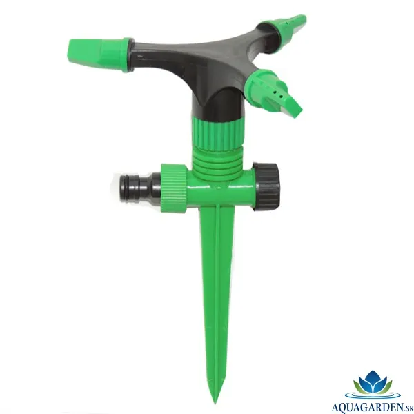 hadice zavlažovač 3 ramenný plastový