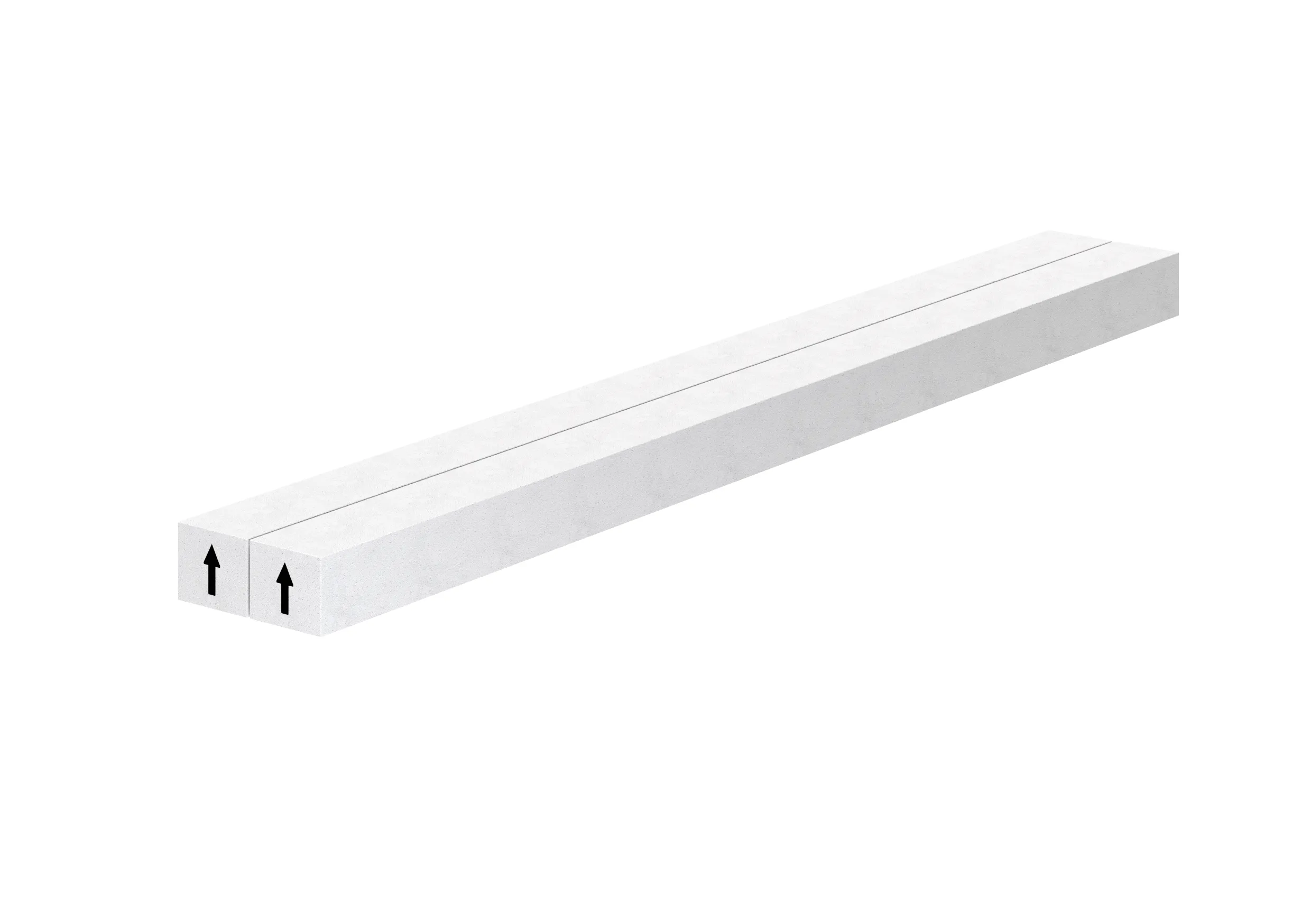 YTONG překlad plochý 150x124x2500mm, 32ks/pal PSF150-2500