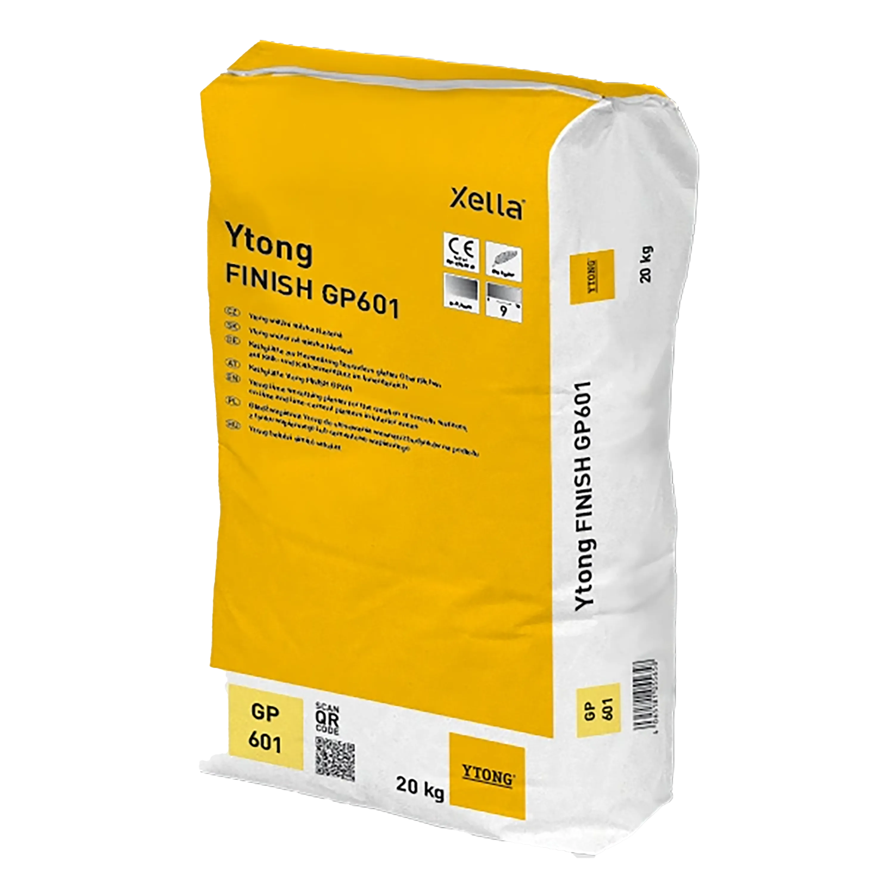 YTONG hlazená vnitřní stěrka, 20kg/pyt, Finish GP601