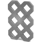zatravňovací dlažba plast  60x40x4 šedá Lite