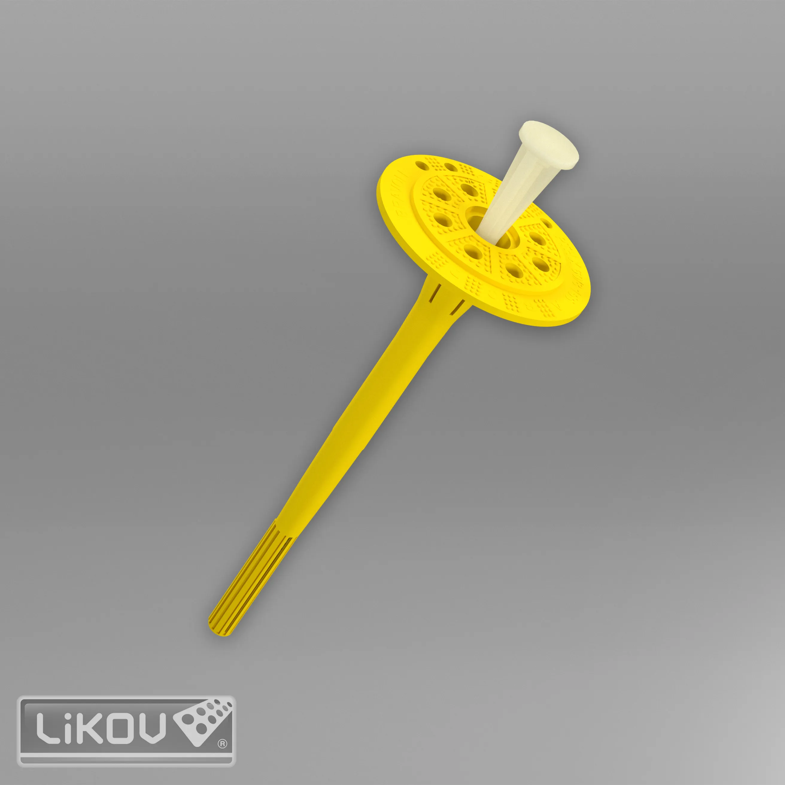 hmoždinka talířová PTH-X 8/60/135mm s plastovým trnem BRAVOLL