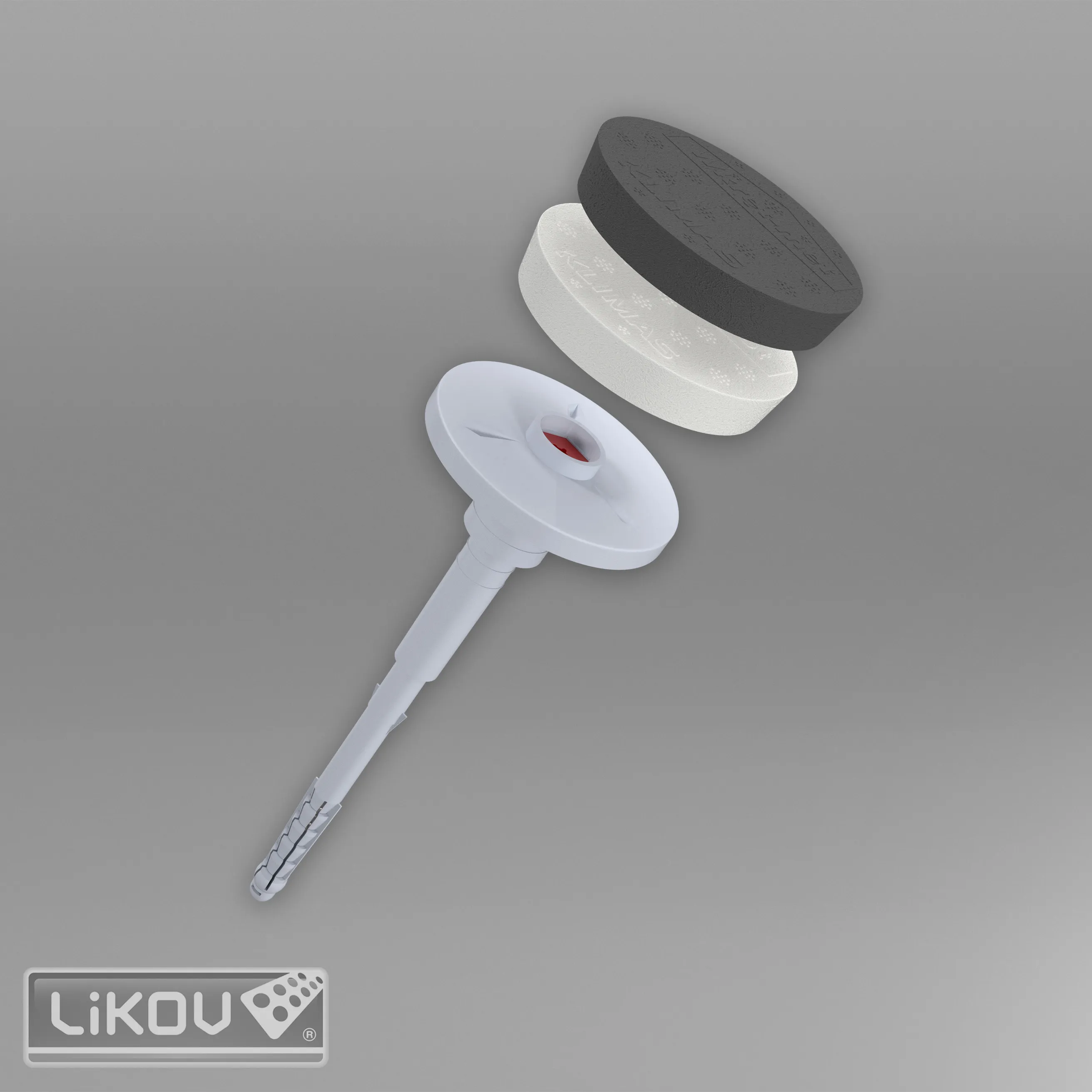 hmoždinka Wkret-met eco-drive  8x310mm, talířová+oc.šroub+EPS zátka