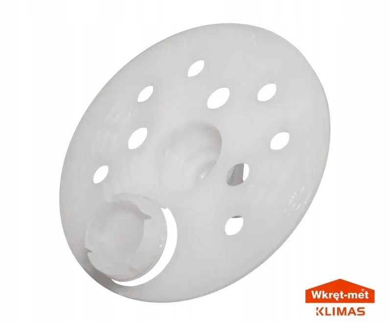 hm.talíř se záslepkou pro upevňování vrutem TDP 60mm, přítlačný talíř polypropylen