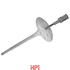 hmoždinka KEW TSD 8x240mm, talířová s ocelovým trnem, plné materiály