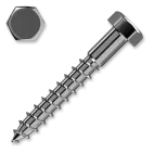 patka - šrou DIN 571,  8x100mm, Zn 100ks