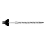 Vlnitá krytina- šroub samořezný do dřeva pro vlnitou krytinu A, pr. 6.4x130mm, 100ks,  pozinkovaný