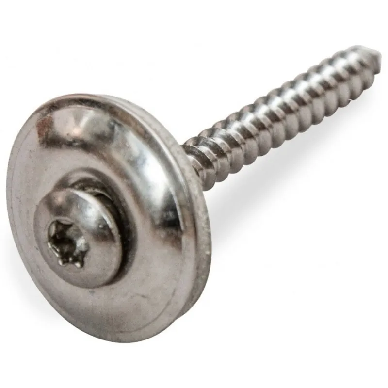 PK střešní nerez vrut V2A s nerezovou podložkou, 4,5x45mm 100ks/bal