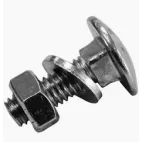 pletivo šroub s matkou a podložkou  M6x70mm