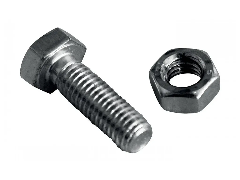 pletivo šroub s matkou  M6x16mm pro držáky plotových rámů