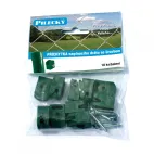 pletivo  příchytka PVC napínacího drátu vč.šroubu, po 10ks/bal, zelená