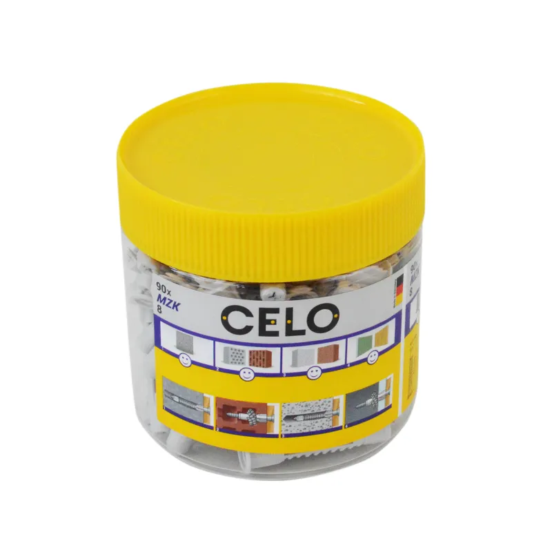 hmoždinka MEA universal APOLO nylon,  MZK 10x60mm, box  50ks