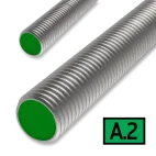 tyč závitová  nerez A2 DIN 975, 1m, průměr  10mm